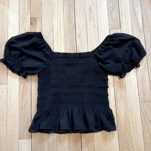 Express Black Top, size M
